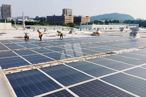 剛?cè)岵?！邁貝特屋頂柔性組件固定支架聚光煥能！