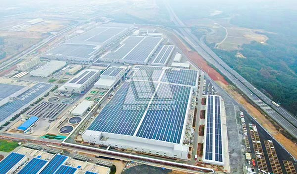 云南29.4MW彩鋼瓦光伏電站竣工，邁貝特攜手晶澳構(gòu)建綠色生態(tài)