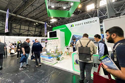 邁貝特?cái)y光伏支架系統(tǒng)亮相英國國際太陽能&儲(chǔ)能展