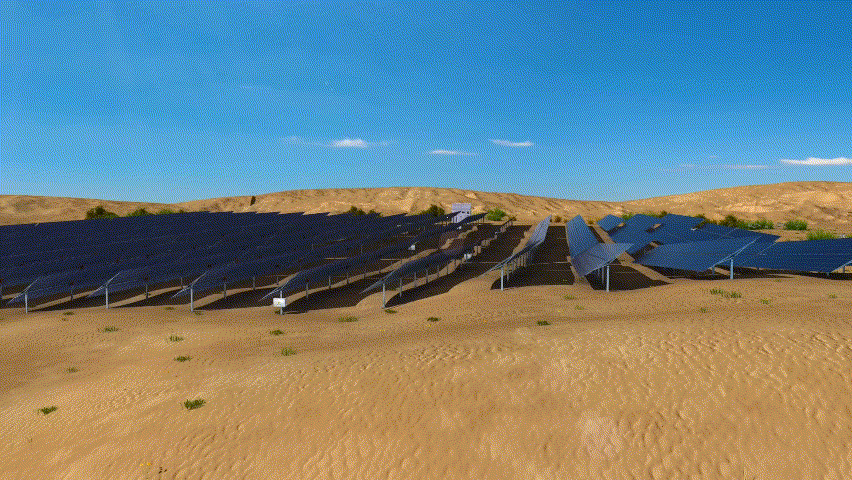 邁貝特智能平單軸追蹤系統(tǒng)