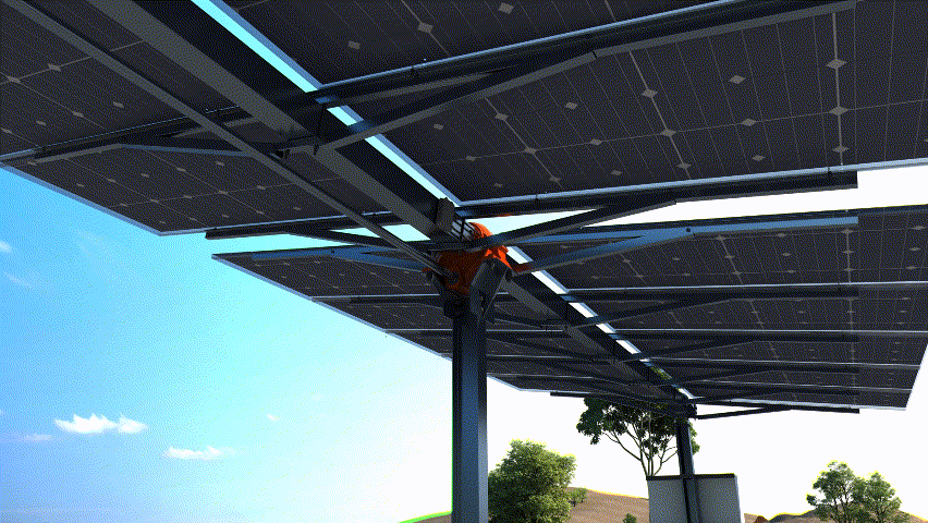 邁貝特智能平單軸追蹤系統(tǒng)